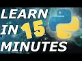 Learn Python FAST in under 15 minutes seriously