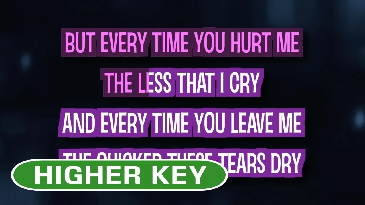 Too Good at Goodbyes (Karaoke Higher Key) - Sam Smith