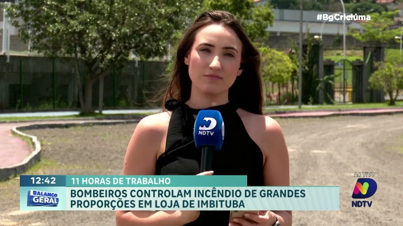 Bombeiros agem rápido: incêndio em loja de Imbituba é controlado com sucesso