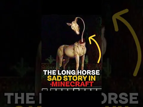 The Long Horse sad story in minecraft!
