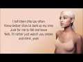 Ariana Grande - Better Off [Lyrics]