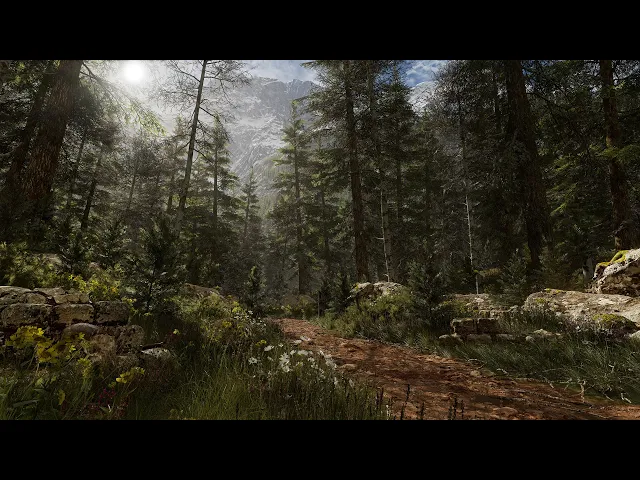 [UE4] Kaer Morhen - The Witcher 3 Inspired Scene