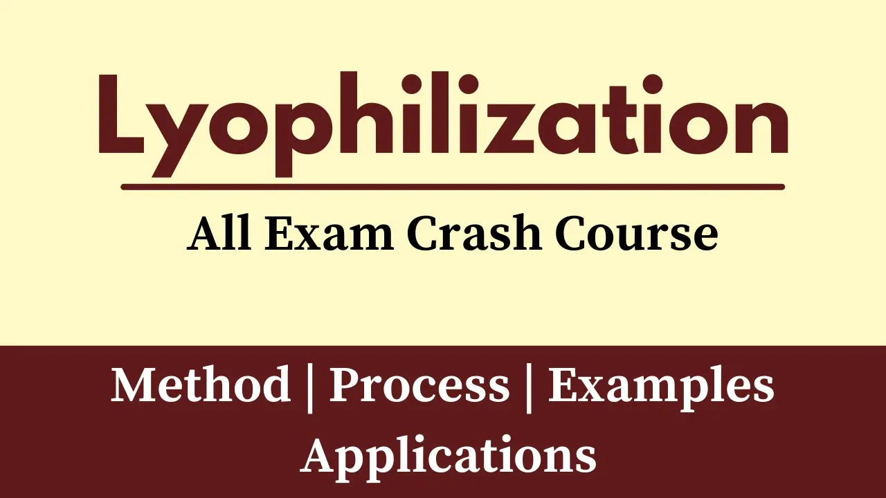 Lyophilization Process In Pharmaceutical Industry || Pharmaceutical Freeze Drying Process