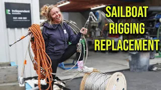 Replacing the Standing Rigging on our Offshore Sailboat – Episode 147