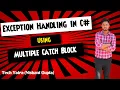 C Multiple Catch Blocks Exception Handling Guide