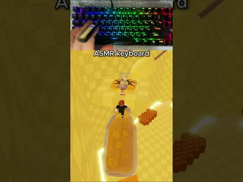 ASMR roblox tower loud keyboard