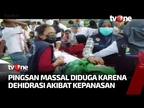 Puluhan Peserta Pingsan Dalam Gerak Jalan Sejauh 1 Kilometer