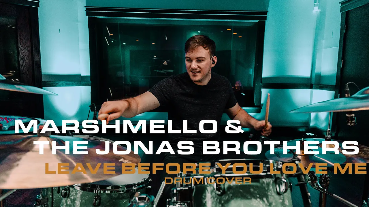 Nick Cervone - Marshmello (with Jonas Brothers) - 'Leave Before You Love Me' Drum Cover Nick Cervone - Marshmello (with Jonas Brothers) - 'Leave Before You Love Me' Drum Cover