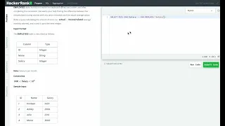 Hackerrank SQL Solution Basic SQL - The Blunder