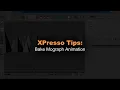 Cinema 4D Bake Mograph Animation