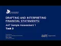 Drafting and Interpreting Financial Statements DAIF AAT Sample Assessment 1 - Task 3 of 7