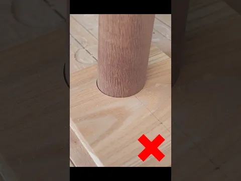 Perfect-Fit Circle Cuts with a Router #shorts