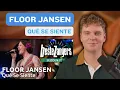 She Did It Again! Floor Jansen performs Qué Se Siente | Vocal Coach Reacts