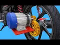 Lagu Your motorcycle will never need a chain again! Transforming gas motorcycle into chainless EV!