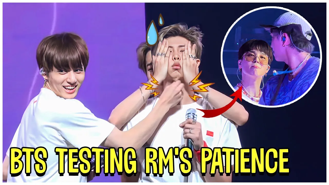 BTS Testing RM's Patience