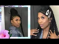 SWOOP BANG BOX BRAID HAIRSTYLES simple Kaila2Times