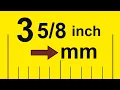 How to Convert 3 Inches to Millimeters
