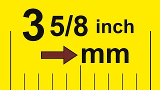 How to Convert 3 Inches to Millimeters