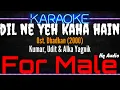 Download Lagu Karaoke Dil Ne Yeh Kaha Hain Dil Se ( For Male ) - Kumar, Udit \u0026 Alka Yagnik Ost. Dhadkan (2000) MP3