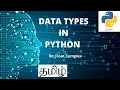 1 Data Types in python in Tamil int float complex Data aruvial