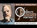 30-Minute Acrylic Portrait: \