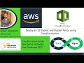 Deployment of S3 Bucket and Bucket Policy using CloudFormation CloudFormation Series DevOps