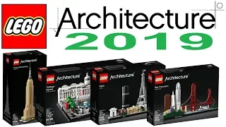 All LEGO Architecture Sets 2019 - Lego Speed Build Review