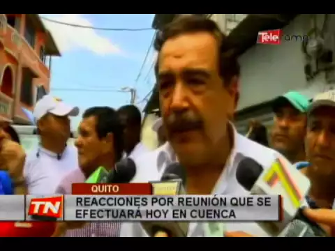 Reacciones por reunión que se efectuará hoy en Cuenca