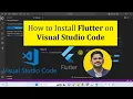 How to install Flutter on Visual Studio Code Amit Thinks