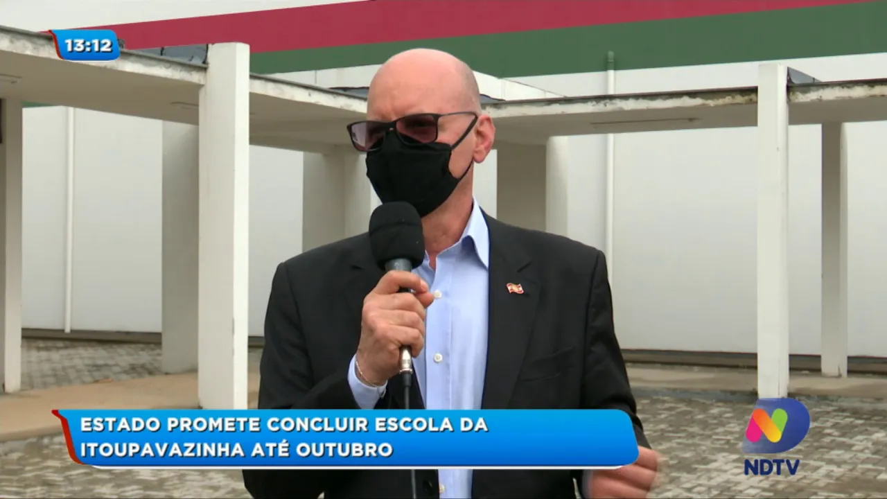 Estado promete concluir escola da Itoupavazinha até outubro