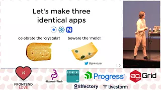 Jen Looper - Cheese Comparing NativeScript Ionic and React Native for Mobile App