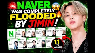 jimin just dominated naver 11 top articles one name
