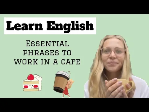 Natural Inglês Conversação in a cafe | Inglês role JOGAR | Input compreensível (CI) |