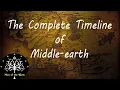 The Complete Timeline of Middle-earth