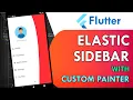 Flutter Elastic Navigation Sidebar Flutter UI Tutorial