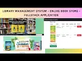 Library management system Using JavaScript Node JS Express JS Full Stack project