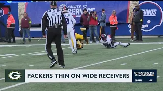 Packers thin on wide receivers