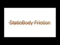 Godot StaticBody2D Friction 2D Physics Godot Tutorial