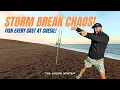 Download Lagu Storm Break CHAOS at Chesil Beach  Fish EVERY Cast!