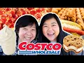 Trying VIRAL COSTCO FOOD COURT HACKS with Mom you NEED to try these