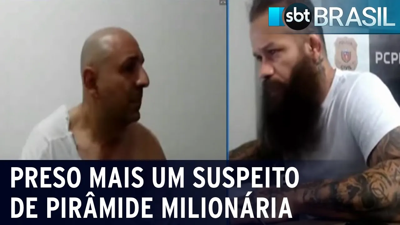 Golpista causa prejuízo de R$ 600 milhões a vítimas de pirâmide financeira | SBT Brasil (11/12/23)