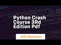 python crash course 3rd edition pdf