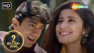 tinak tin tana wo dhun toh bajana hd mann 1999 aamir khan manisha koirala