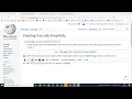 Creating a talk page on Wikipedia