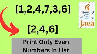 Java Interview Questions Print Only Numbers From List Streams In Java