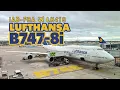 REVIEW Boeing 747 Lufthansa Economy Class IAD to FRA