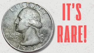 1978 Quarters are Rare and Valuable Coins