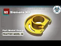 Siemens Unigraphics NX-Part modeling Example 28 for beginners