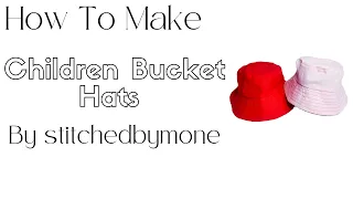 How To Make Sweet Red Poppy Bucket Hat