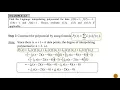 Lagrange Interpolation Exercise 4 3 4 4